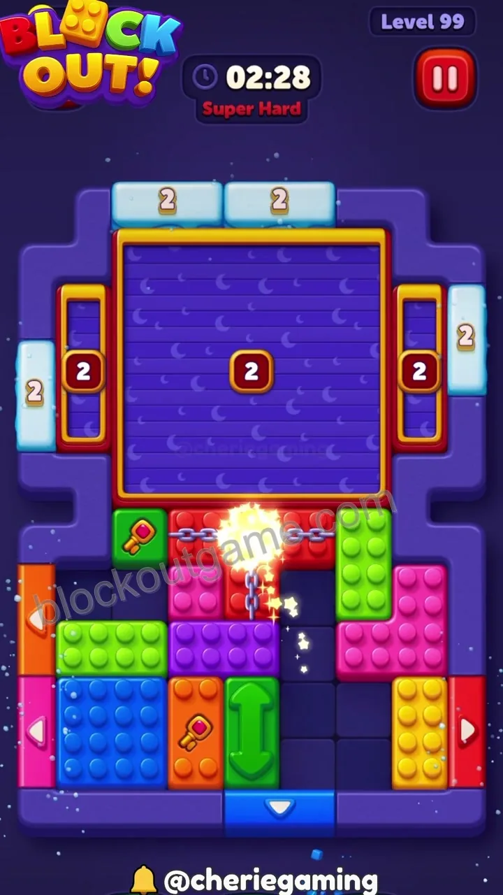 Block Out Level 99 step 2