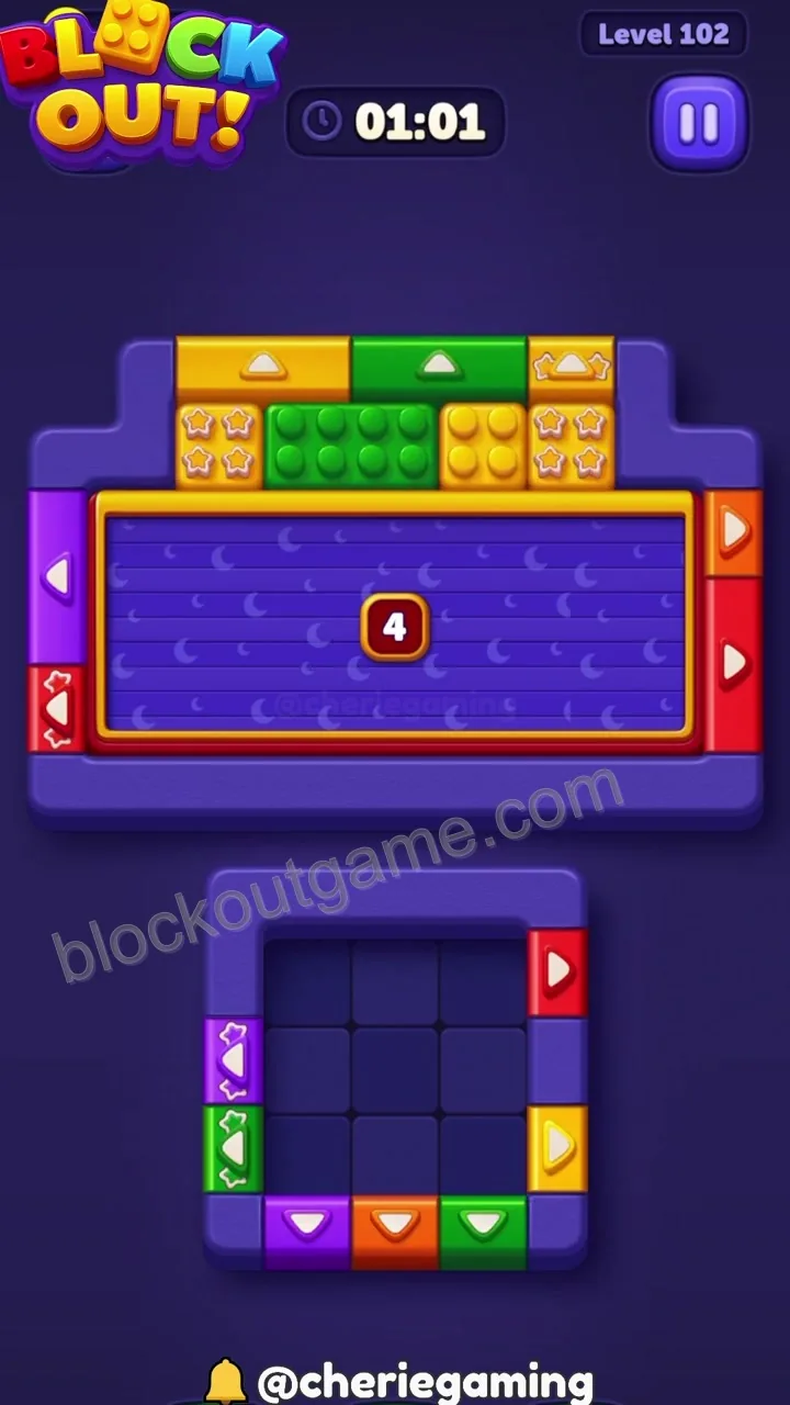 Block Out Level 102 step 6