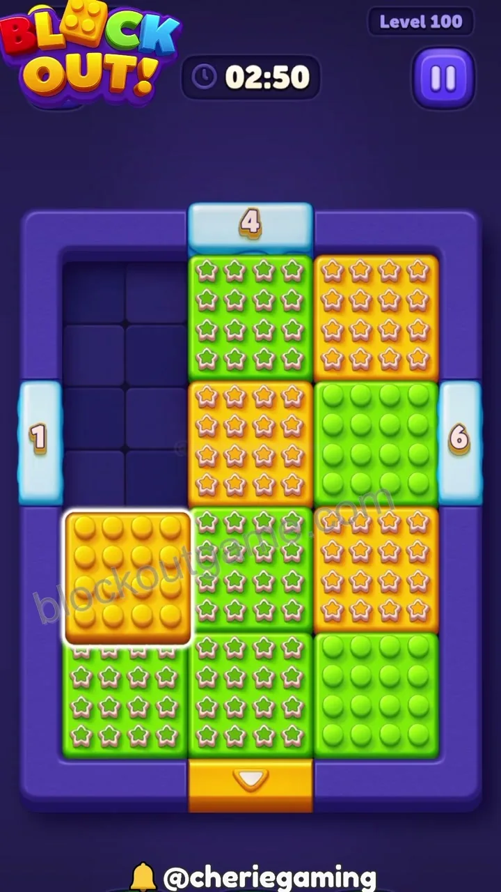 Block Out Level 100 step 4