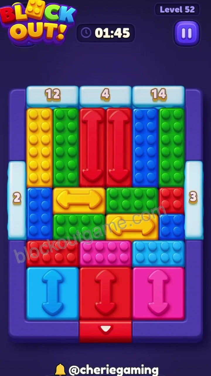 Block Out Level 52 walkthrough preview