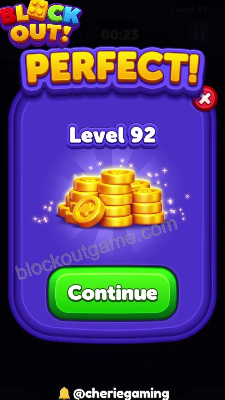 Block Out Level 92 step 6