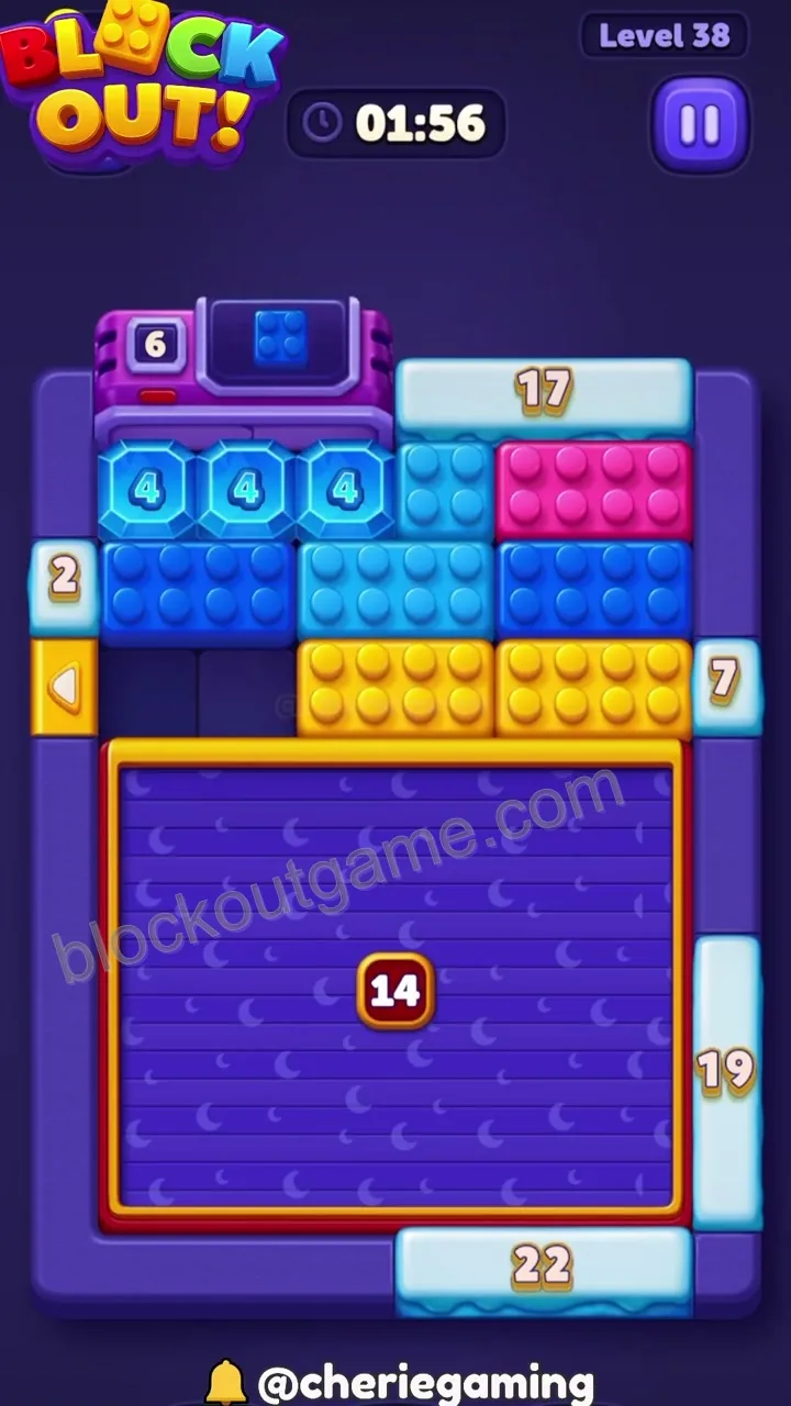 Block Out Level 38 step 2