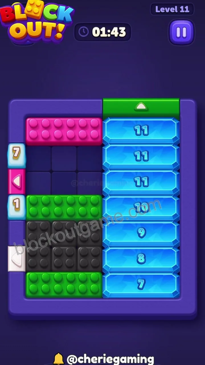Block Out Level 11 step 5
