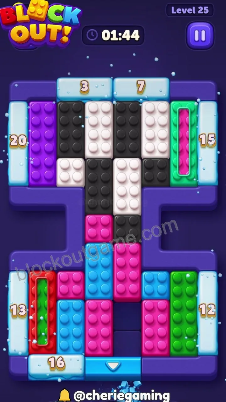 Block Out Level 25 step 2
