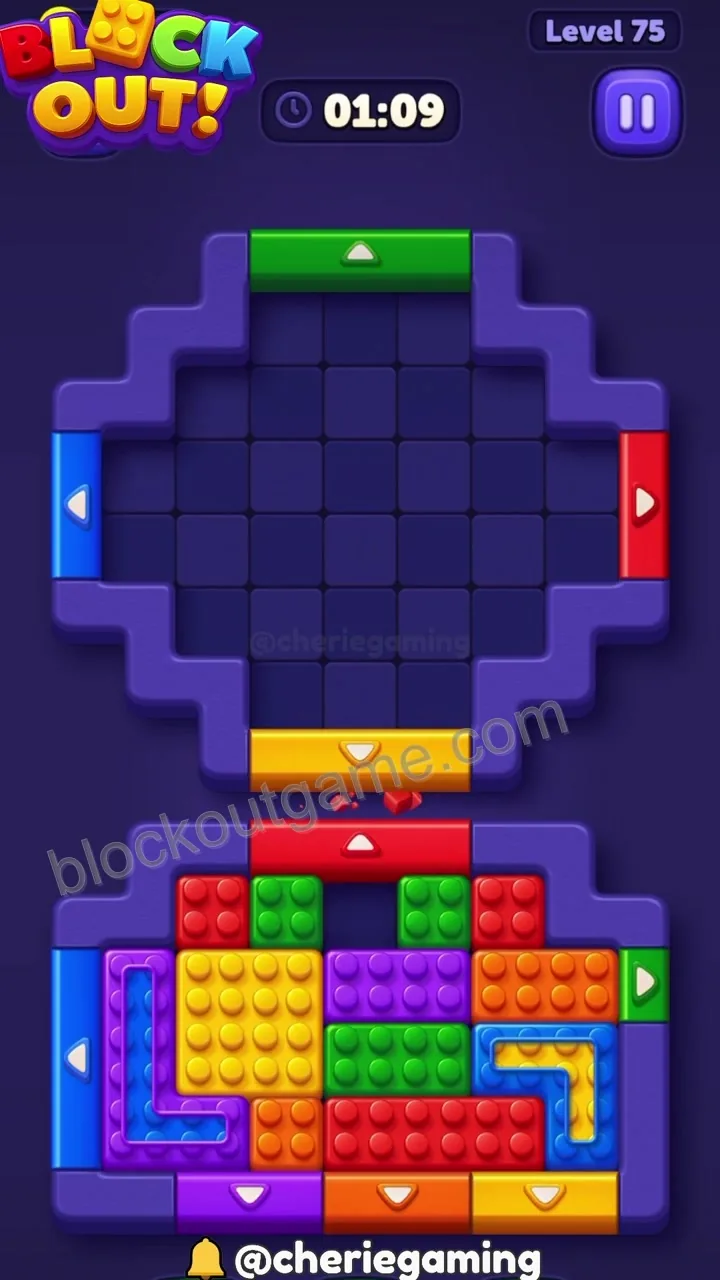 Block Out Level 75 step 7