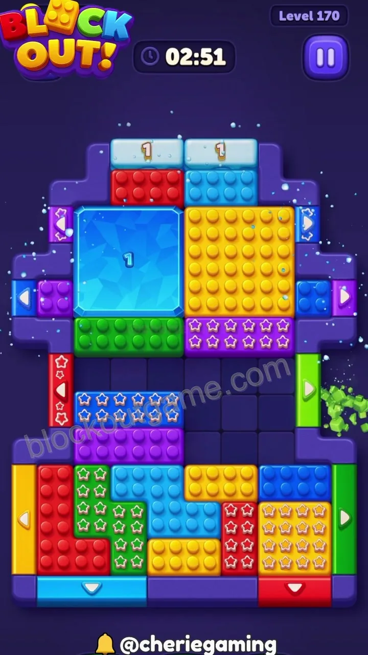 Block Out Level 170 step 4