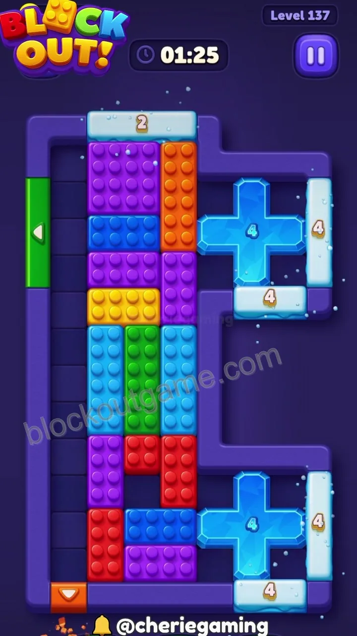 Block Out Level 137 step 5
