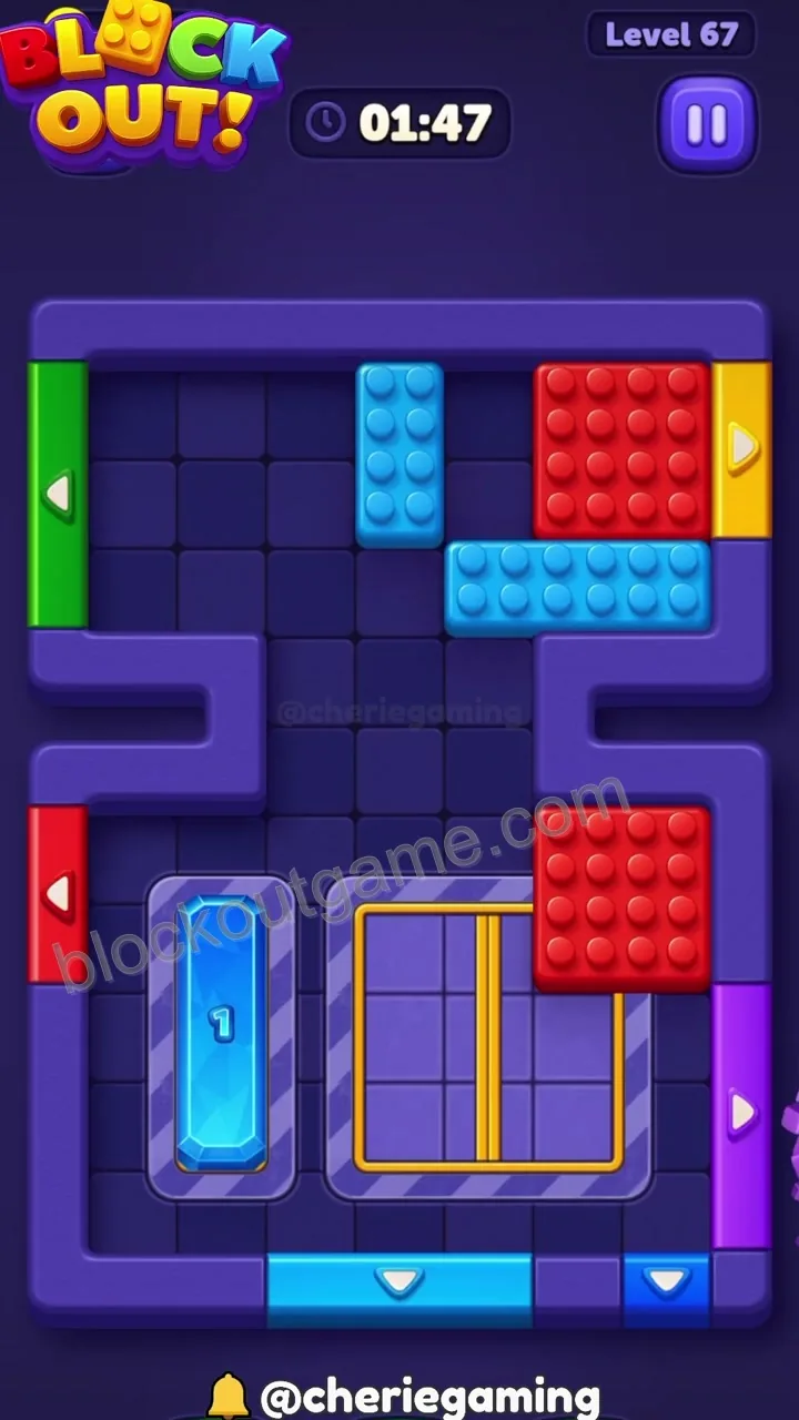 Block Out Level 67 step 6