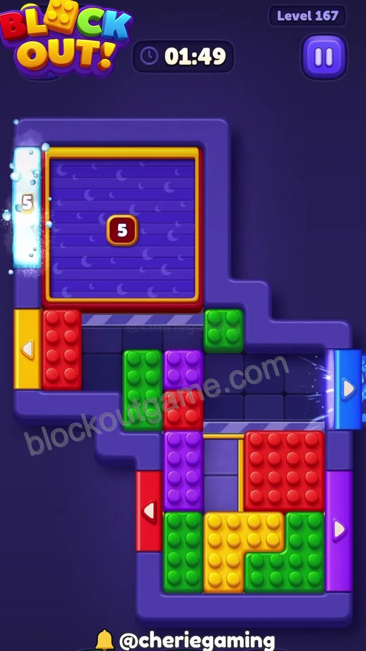 Block Out Level 167 step 6
