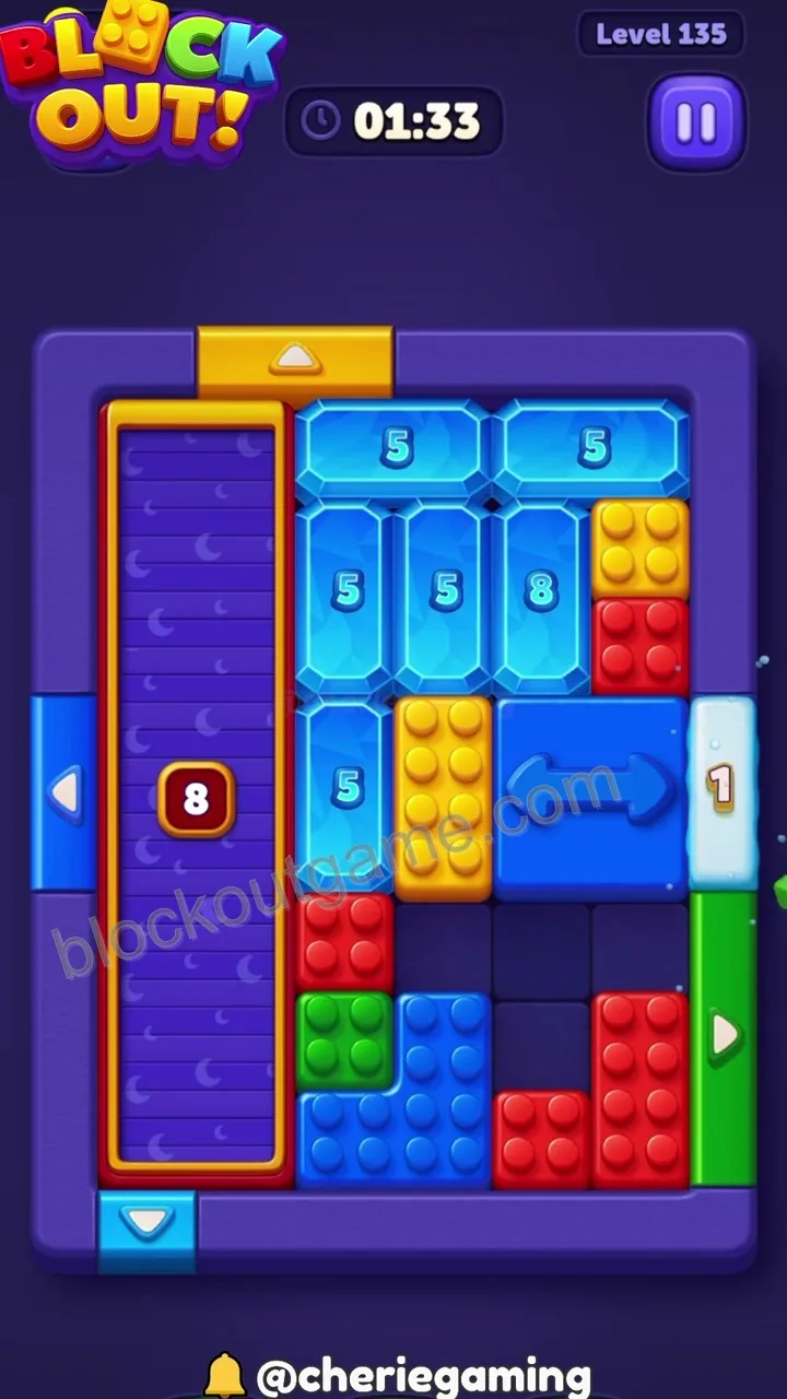 Block Out Level 135 step 3