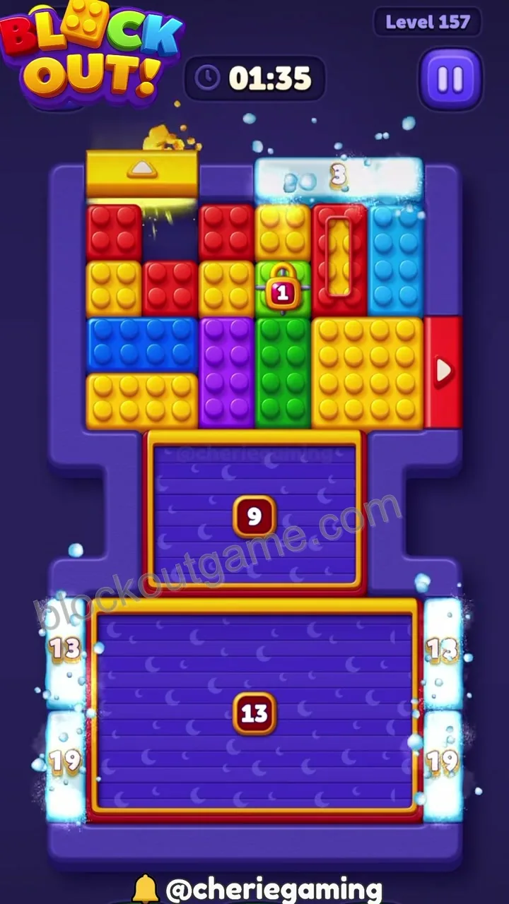 Block Out Level 157 step 2