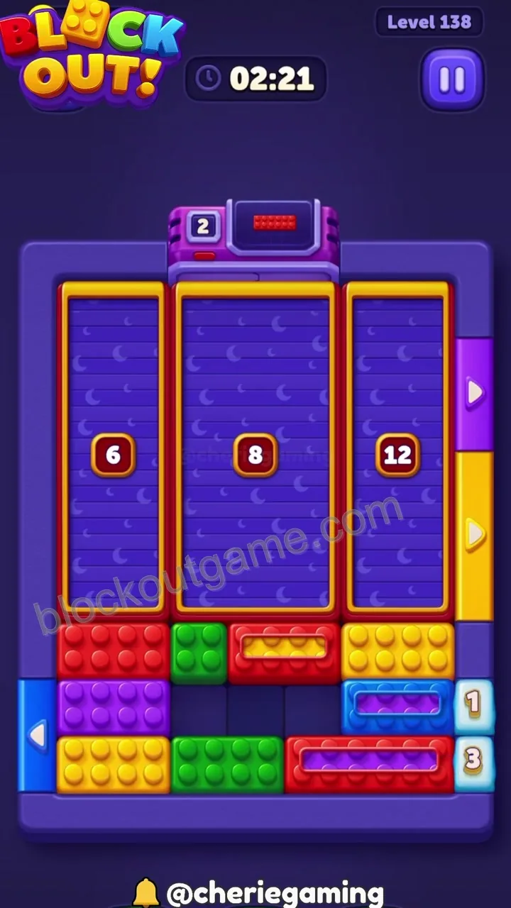 Block Out Level 138 step 3