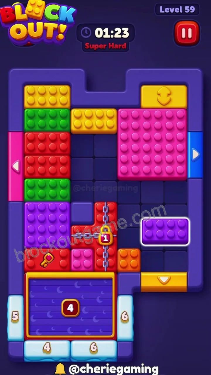 Block Out Level 59 step 5