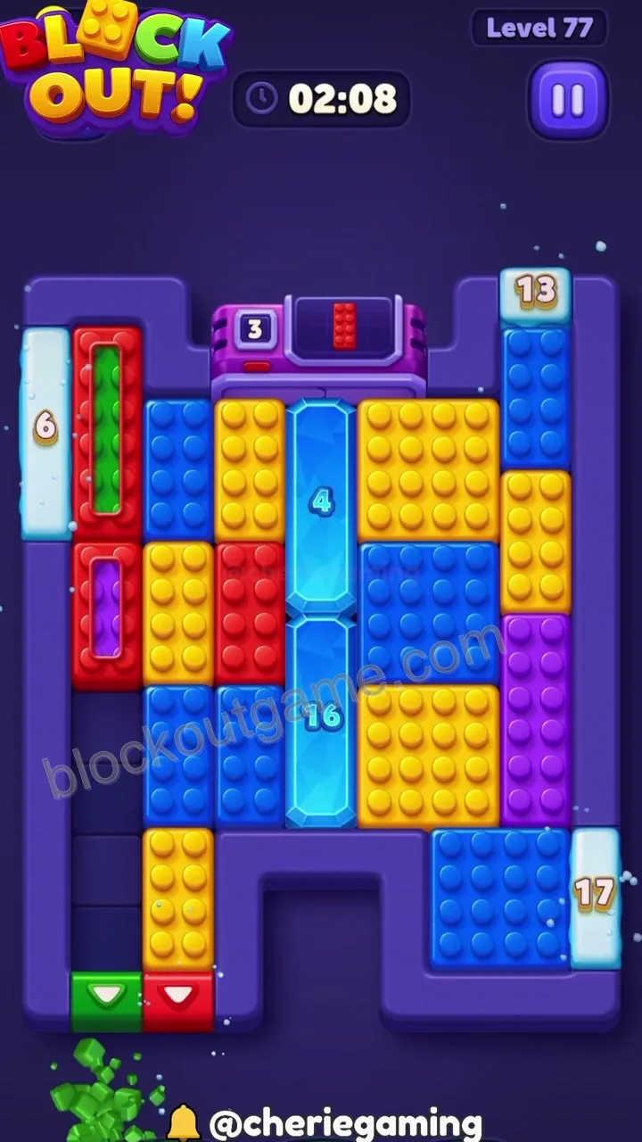 Block Out Level 77 step 4