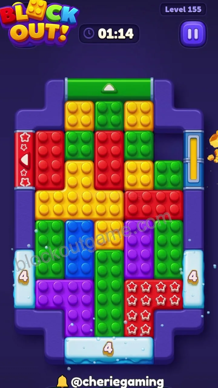 Block Out Level 155 step 2