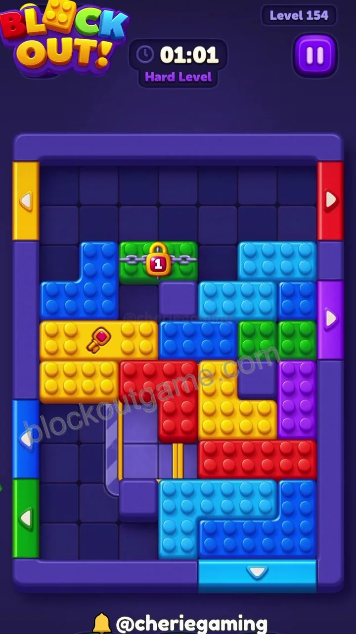 Block Out Level 154 step 6