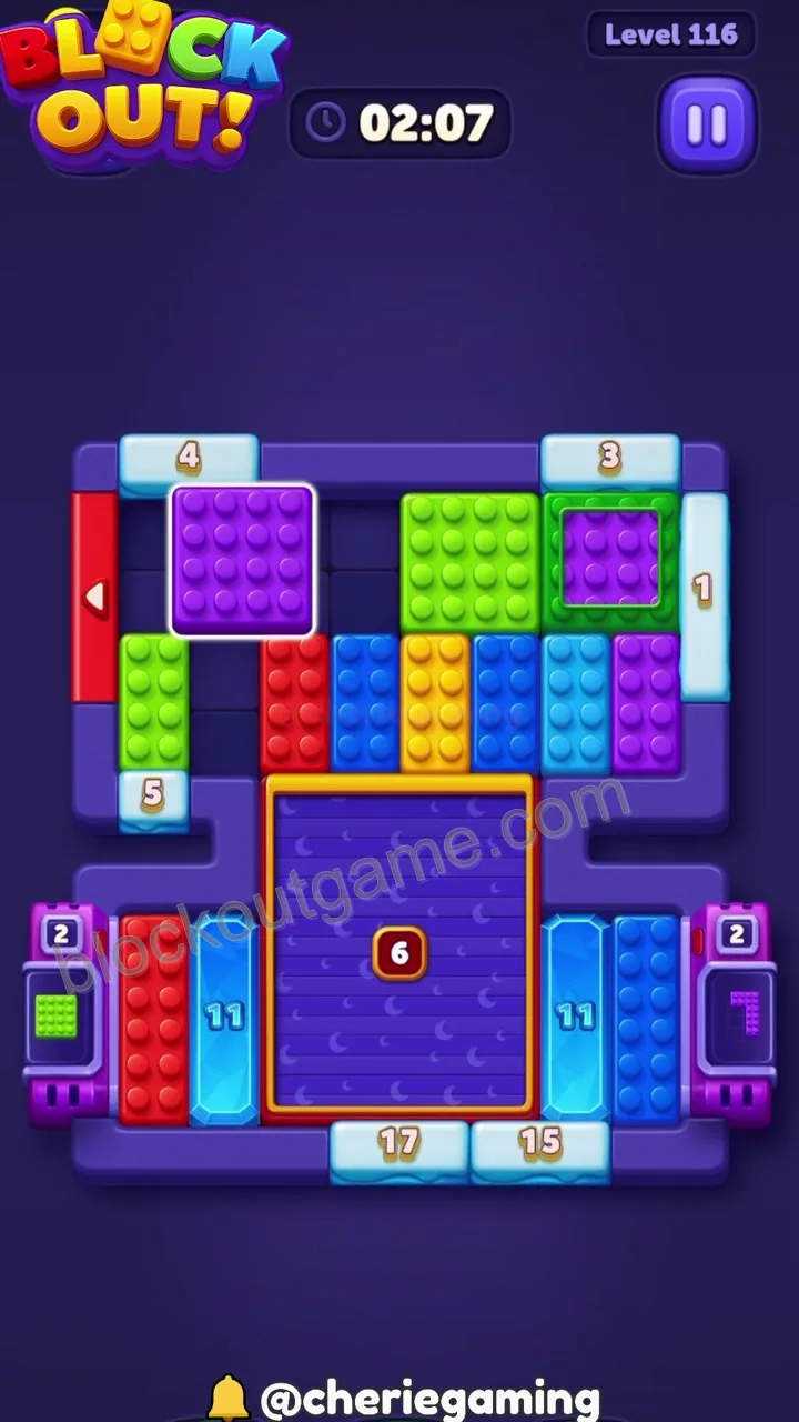 Block Out Level 116 step 4