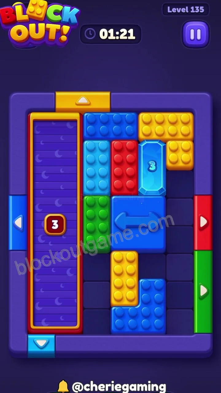Block Out Level 135 step 4