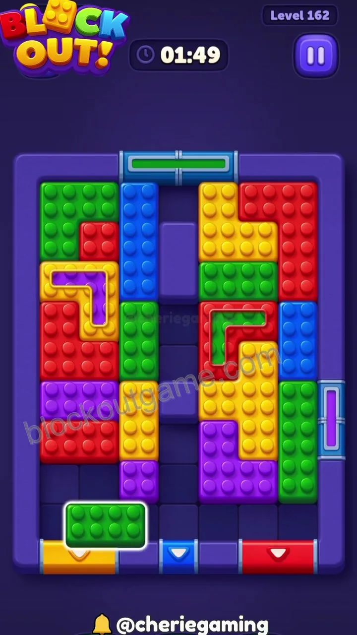 Block Out Level 162 step 2