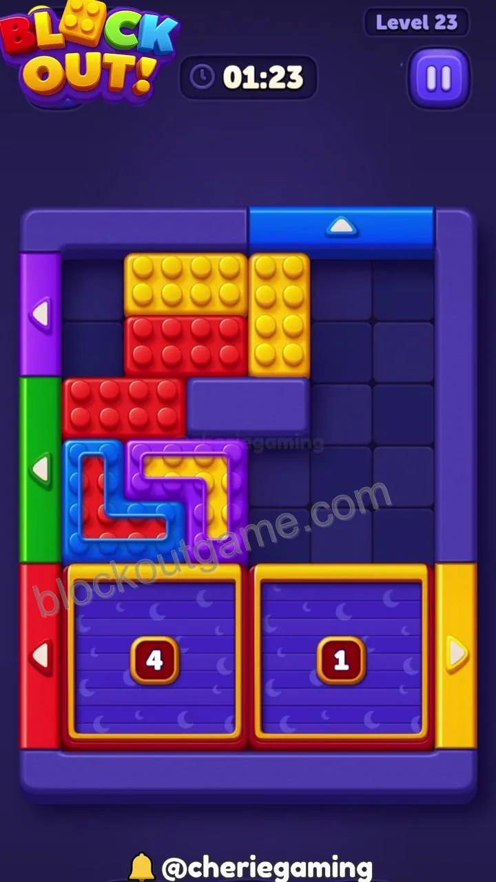 Block Out Level 23 step 6