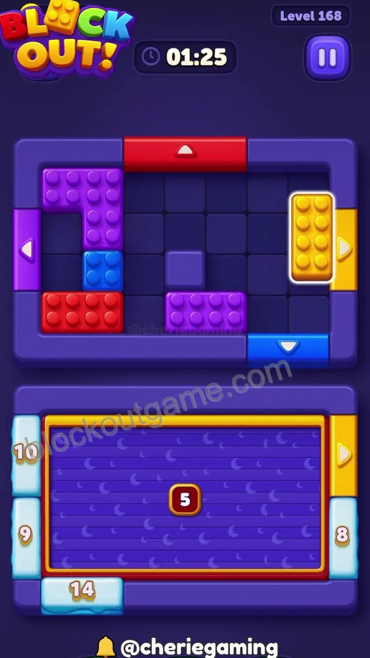 Block Out Level 168 step 6