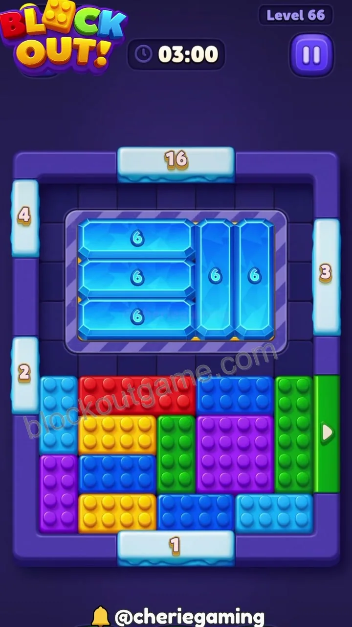 Block Out Level 66 walkthrough preview