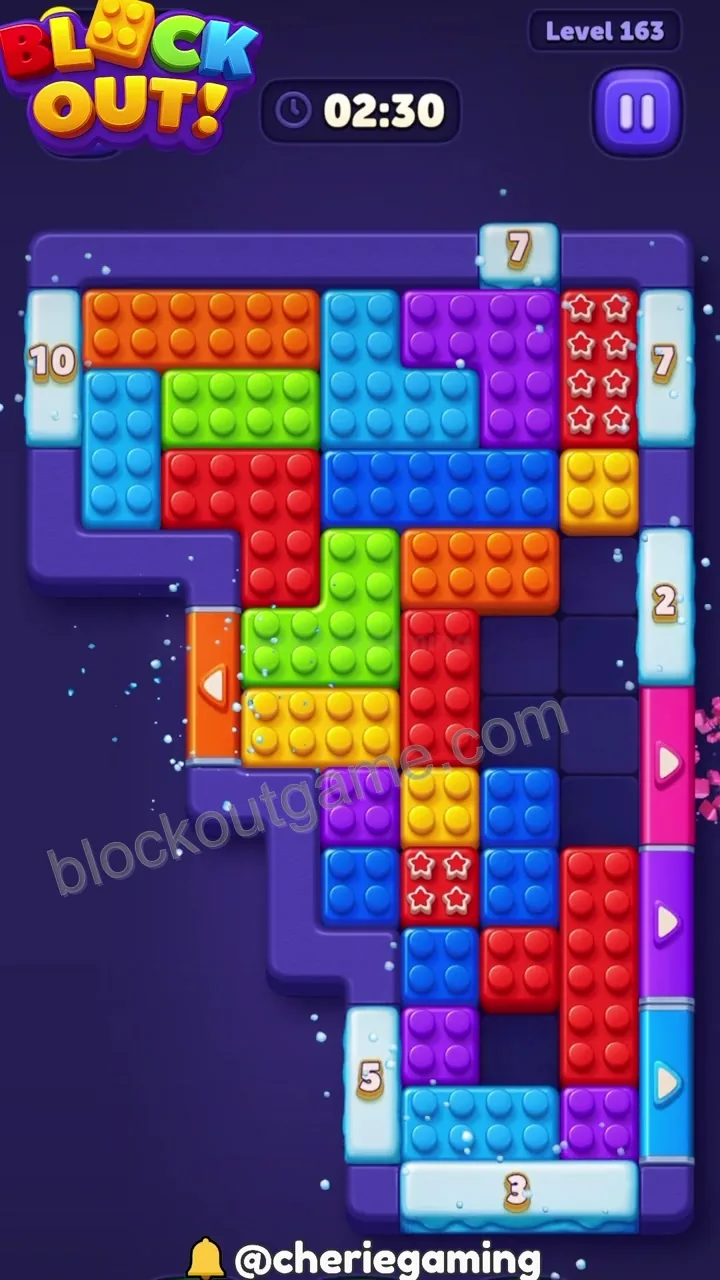 Block Out Level 163 step 5