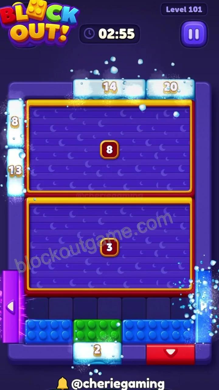 Block Out Level 101 step 3