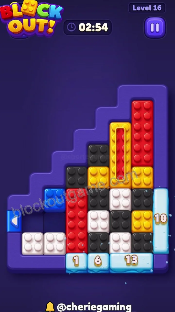 Block Out Level 16 step 3