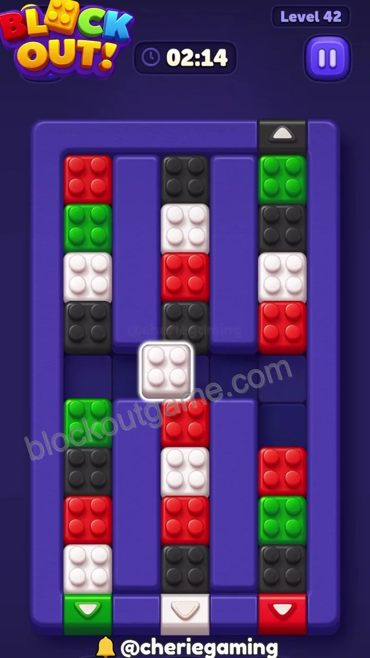 Block Out Level 42 step 2