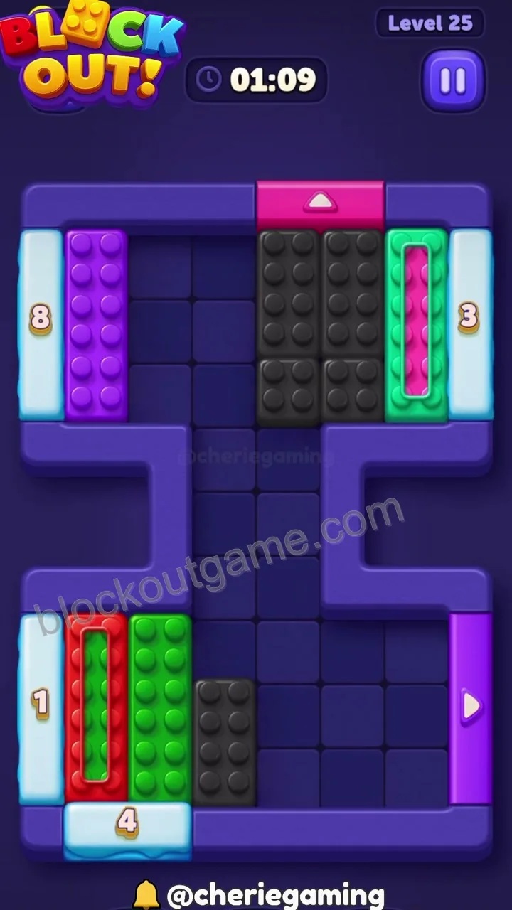 Block Out Level 25 step 7