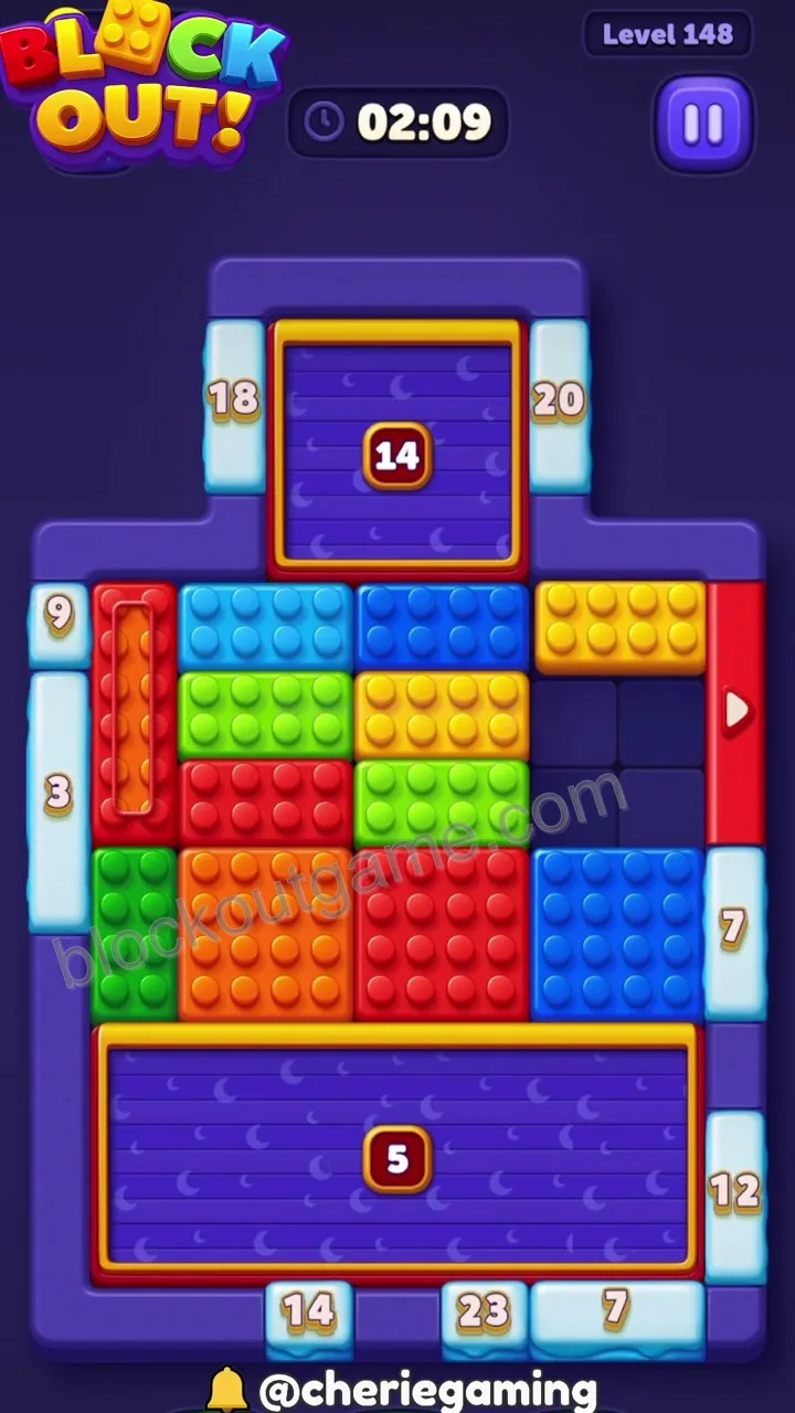 Block Out Level 148 step 2
