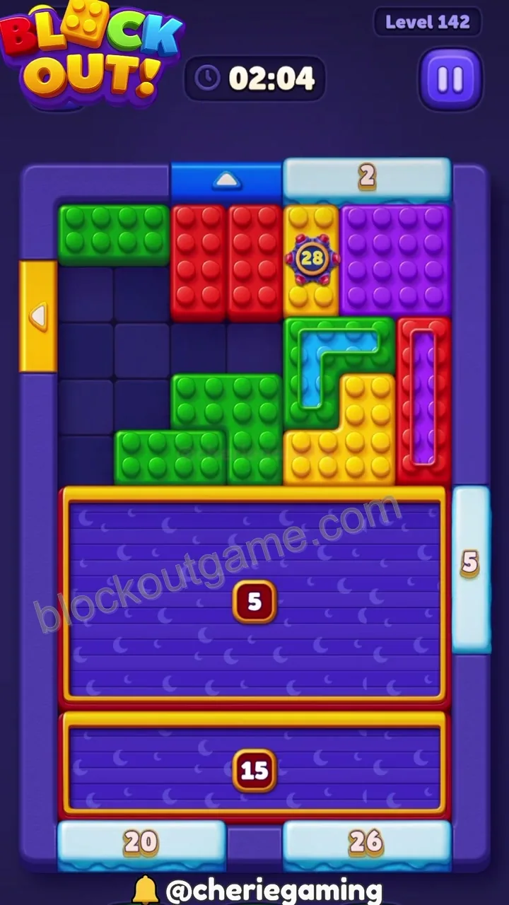 Block Out Level 142 step 5