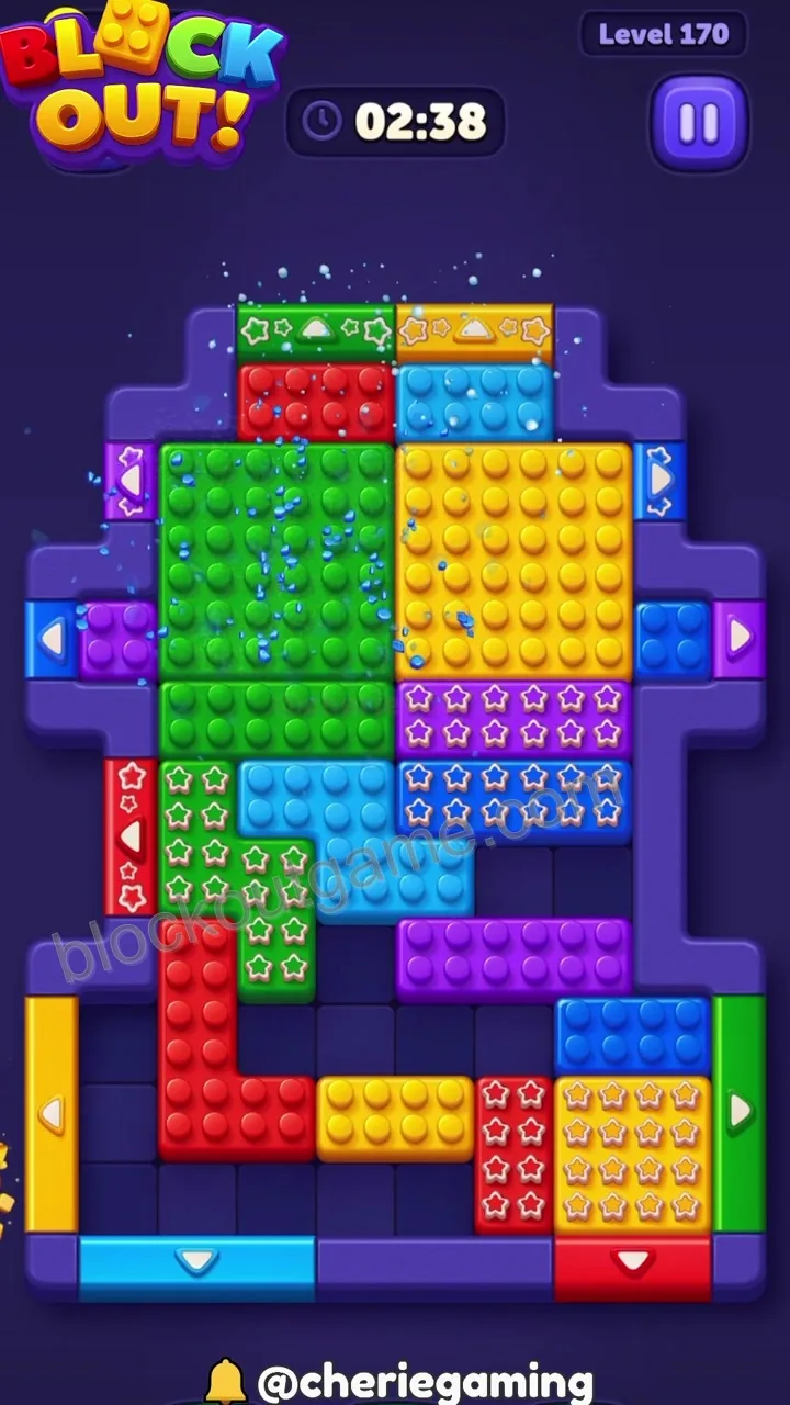 Block Out Level 170 step 5