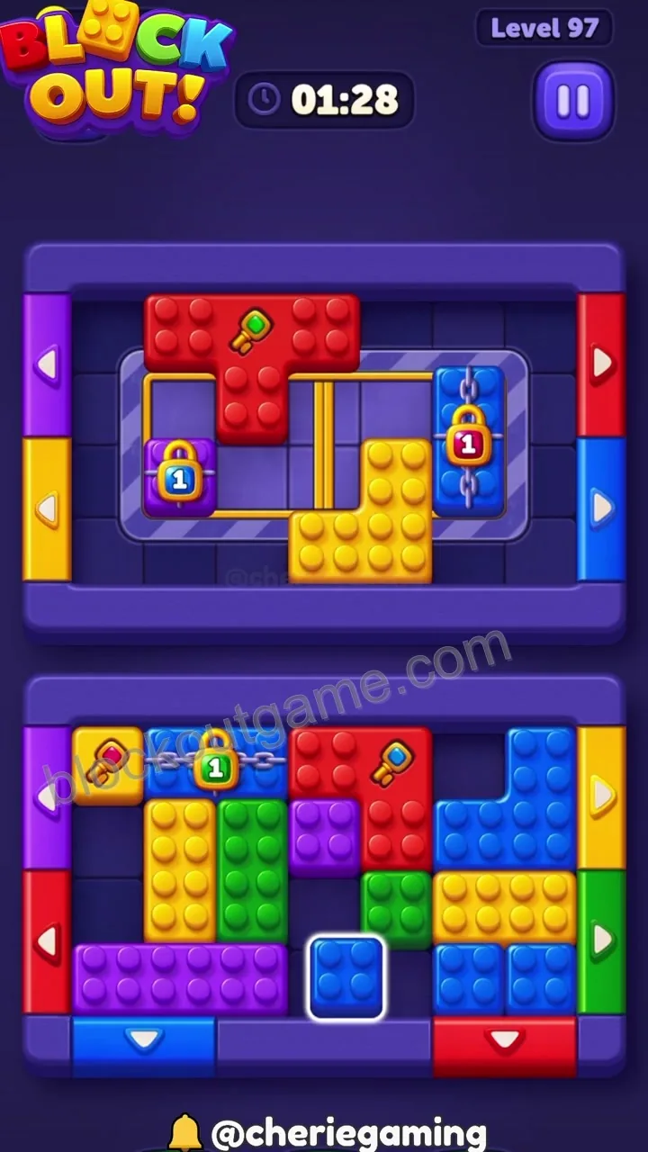 Block Out Level 97 step 4