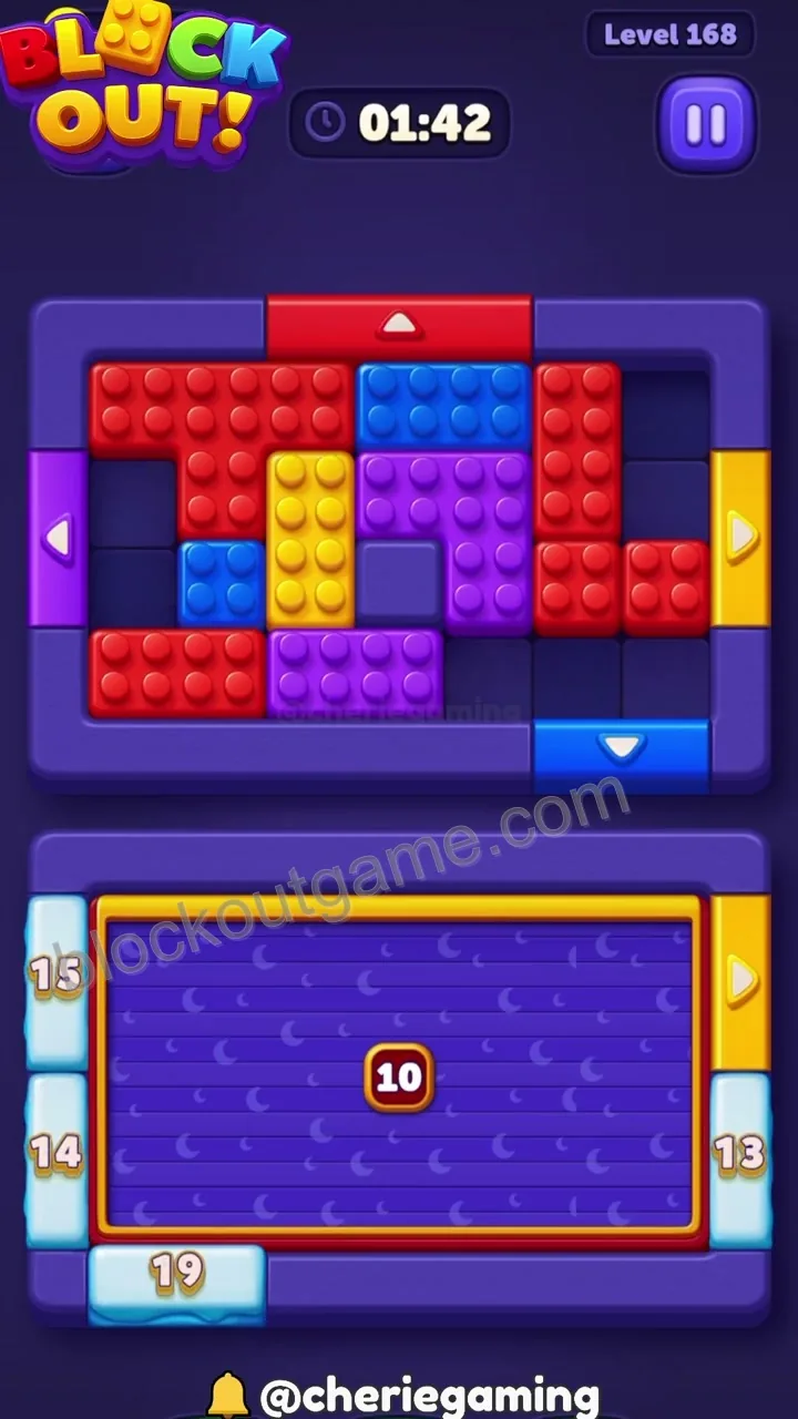 Block Out Level 168 step 4