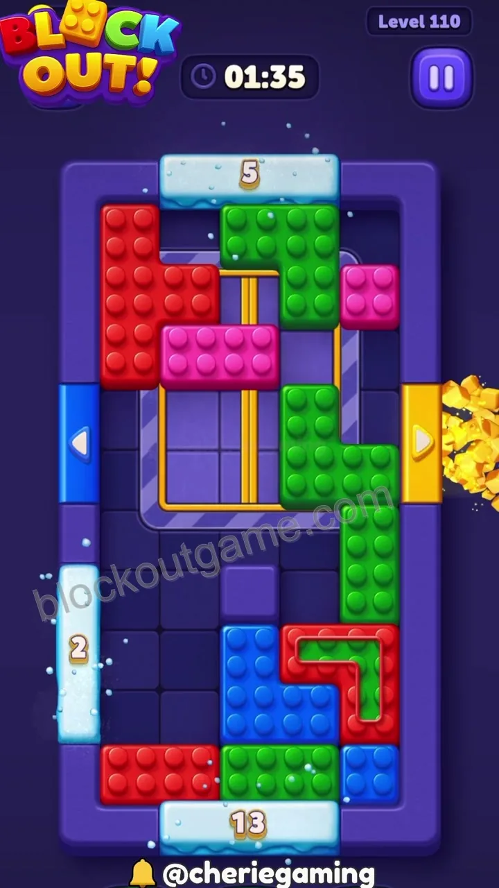 Block Out Level 110 step 6