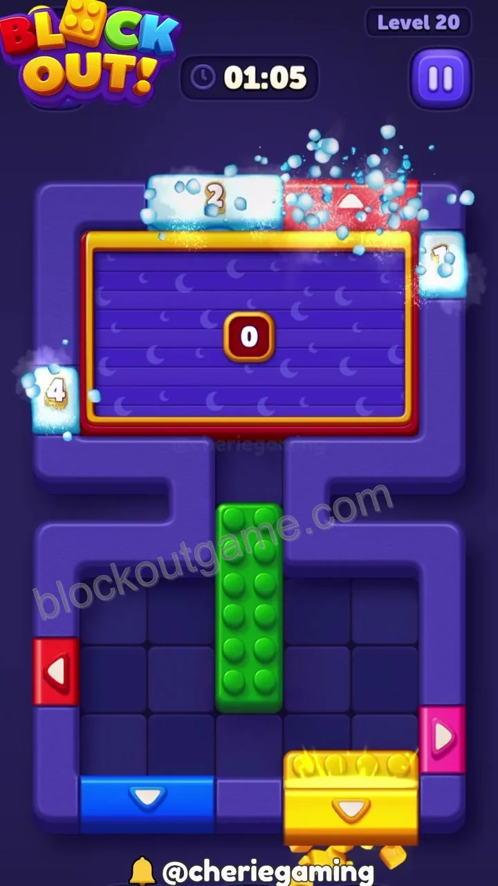 Block Out Level 20 step 6