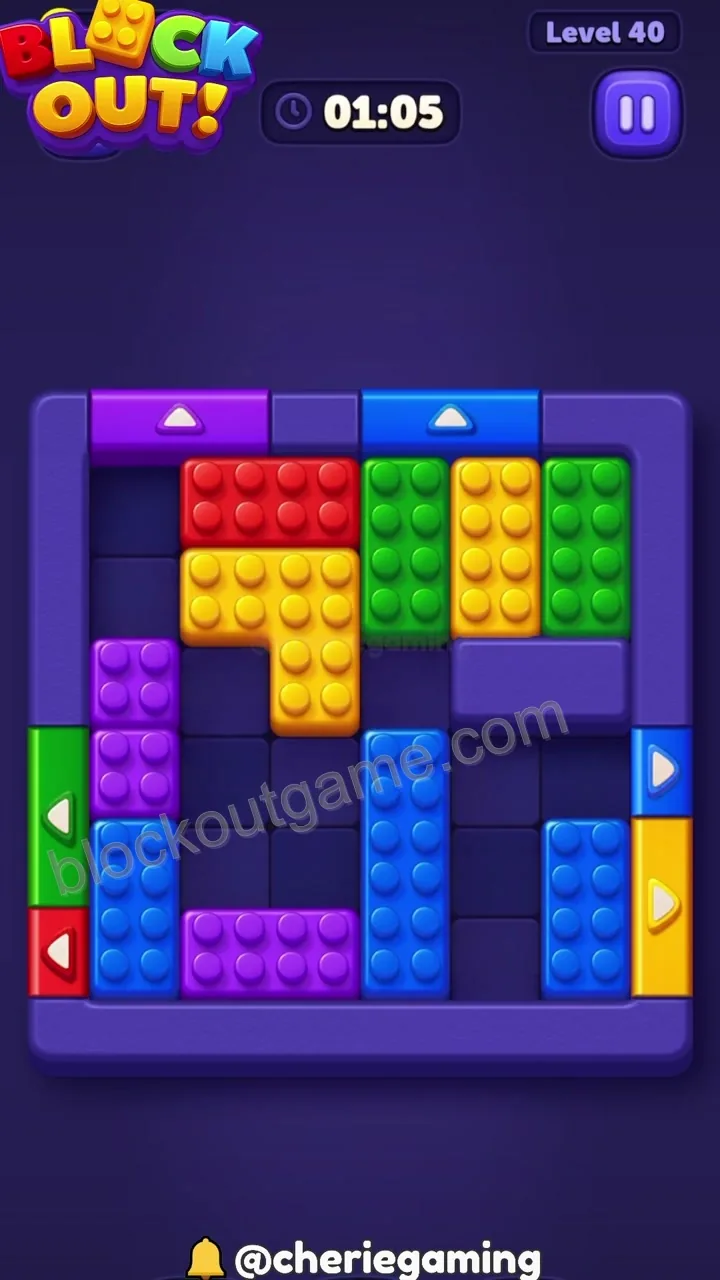 Block Out Level 40 step 6