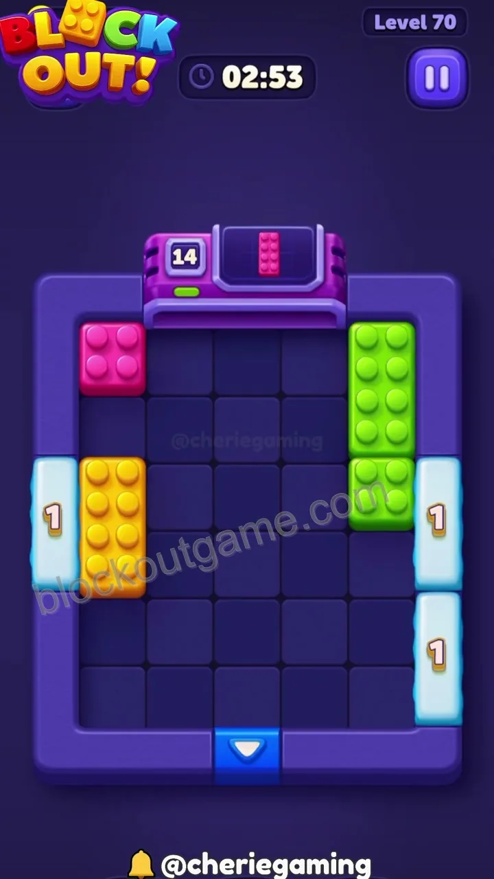 Block Out Level 70 step 5