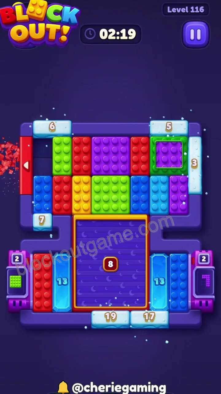 Block Out Level 116 step 2