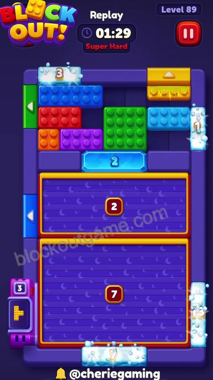 Block Out Level 89 step 7