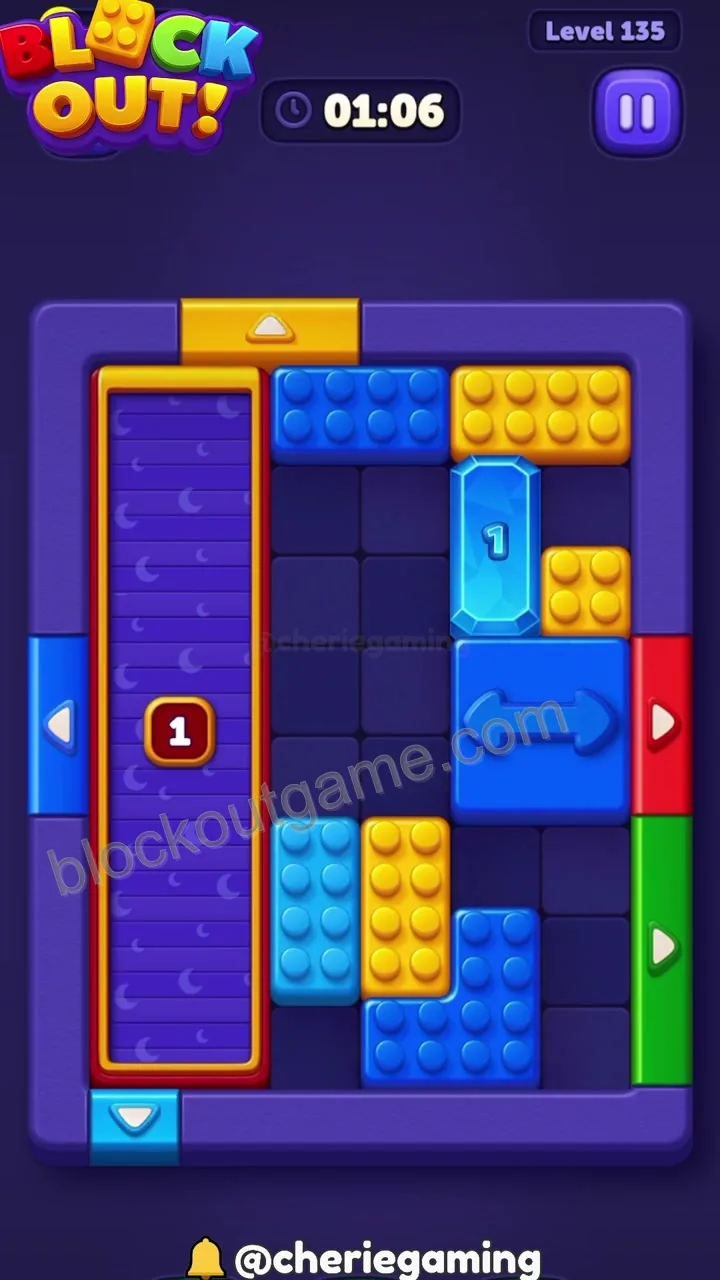 Block Out Level 135 step 6