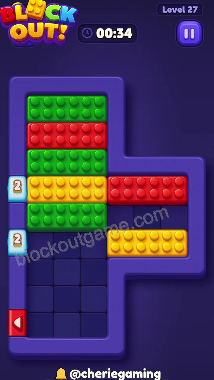 Block Out Level 27 step 6