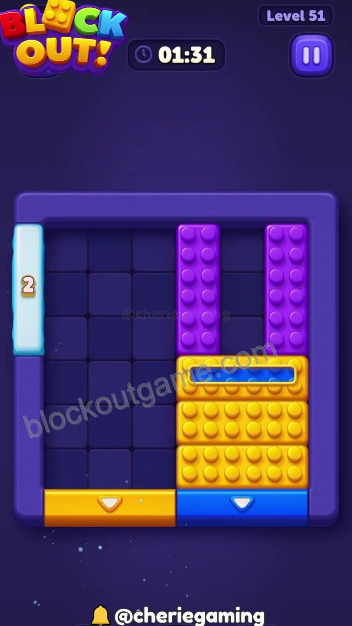 Block Out Level 51 step 7