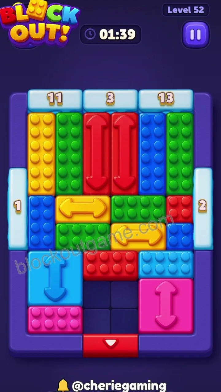 Block Out Level 52 step 2