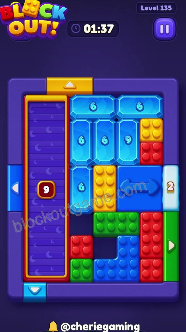 Block Out Level 135 step 2