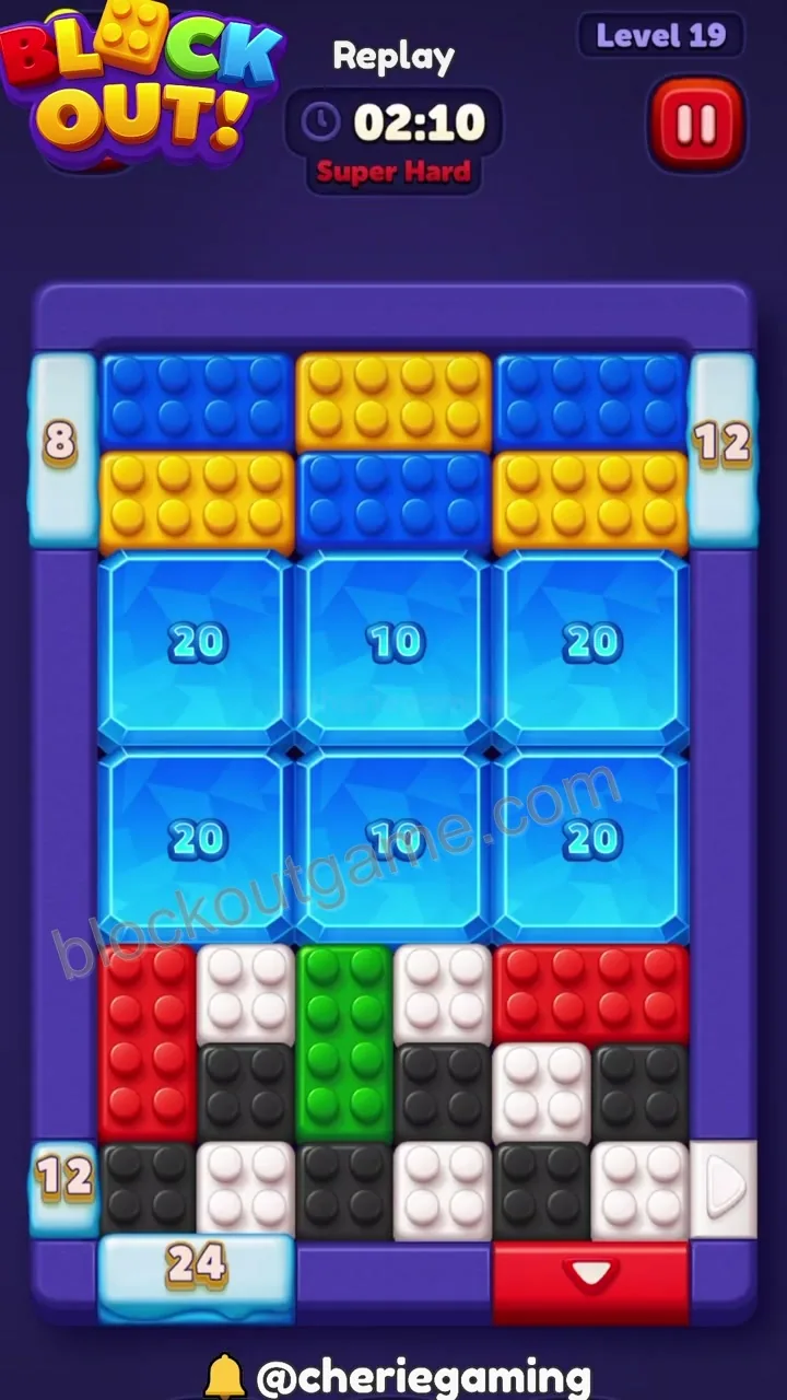 Block Out Level 19 step 6