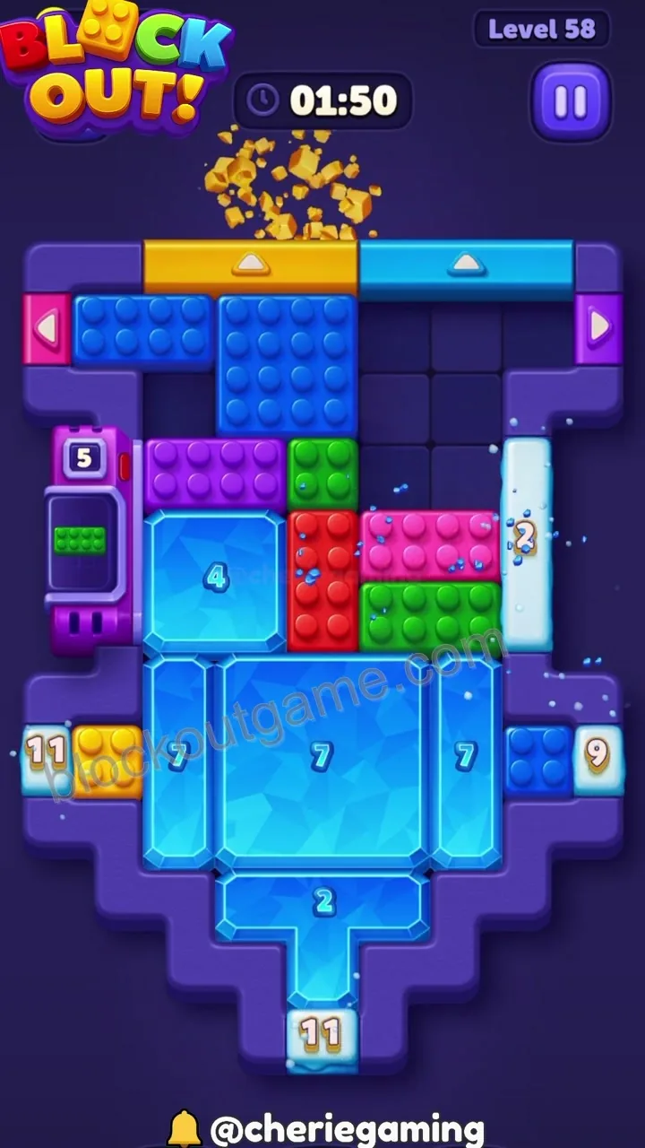 Block Out Level 58 step 5