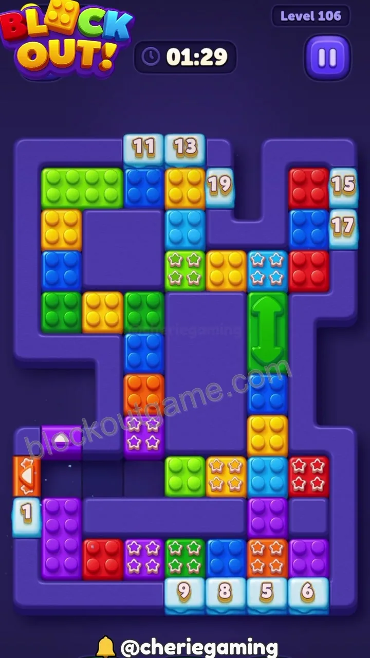 Block Out Level 106 step 2